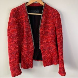 Zara | Res blazer with beaded detail